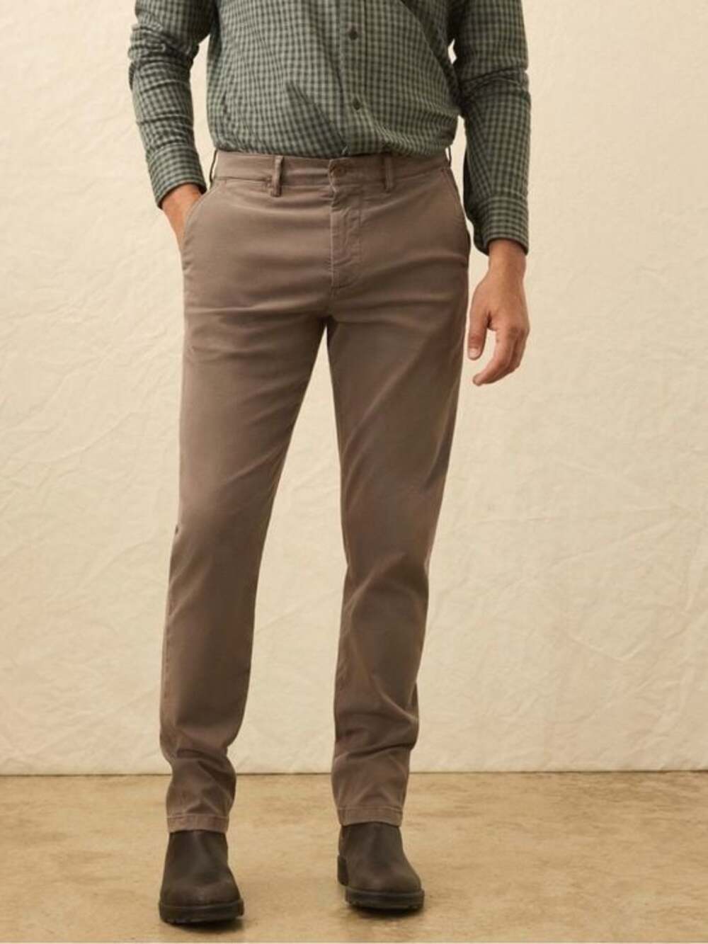 Flat Front Chino